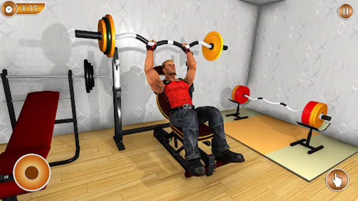 Idle Fitness Gym Workout Games android App screenshot 9