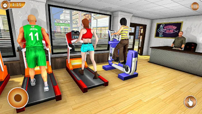 Idle Fitness Gym Workout Games android App screenshot 10