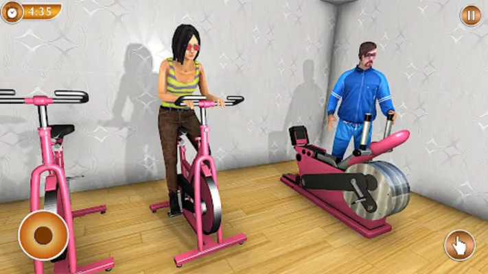 Idle Fitness Gym Workout Games android App screenshot 2